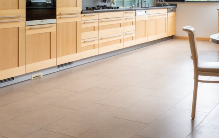 Safe kitchen floor after Citrus Bright tile cleaning—call (480) 689-3509 to schedule your cleaning today.