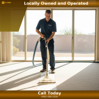 Professional carpet cleaning by Citrus Bright, removing desert dust from Gilbert AZ home carpet — schedule your cleaning today