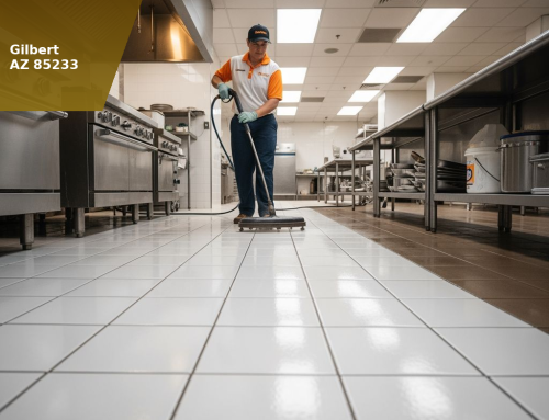 Commercial Tile and Grout Cleaning in Gilbert, AZ — Why It’s Different From Residential (And Why It Matters More)