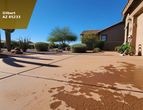 Pressure Washing Your Gilbert Driveway and Patio After Monsoon Season — What to Know