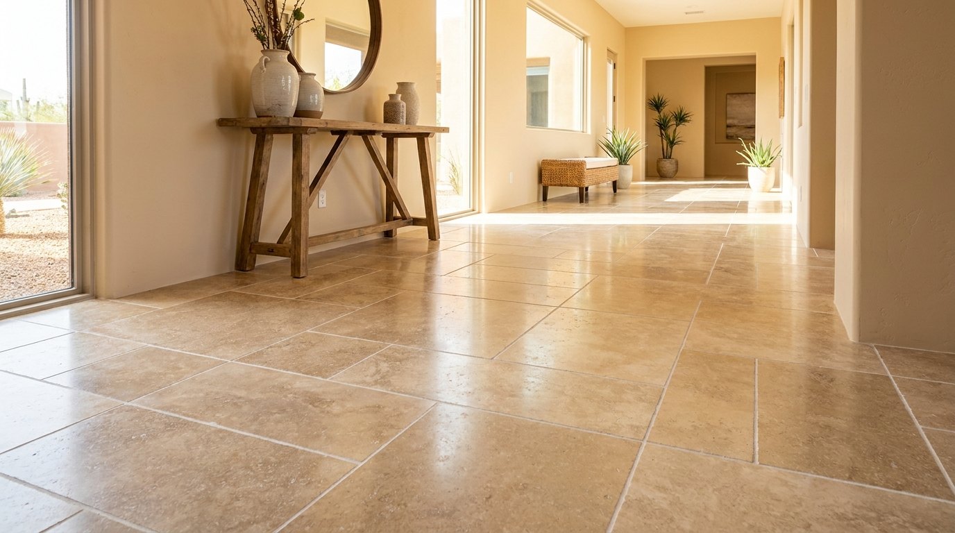 Professional tile and grout cleaning in Gilbert, AZ by Citrus Bright