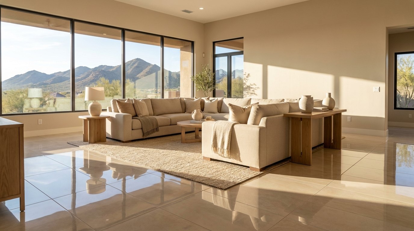 Professional tile and grout cleaning in Phoenix, AZ by Citrus Bright